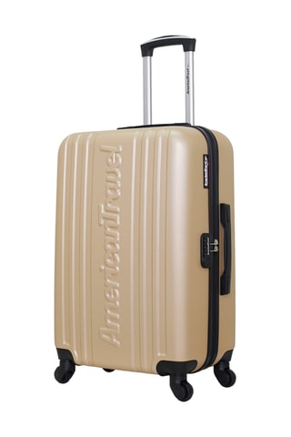 Valise cabine low-cost et valise semaine Springfield  - 46/65 cm - Beige