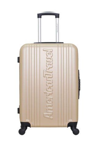 Valise cabine low-cost et valise semaine Springfield  - 46/65 cm - Beige