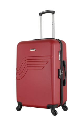 Set de 3 valises Queens - 46/55/65 cm - Rouge