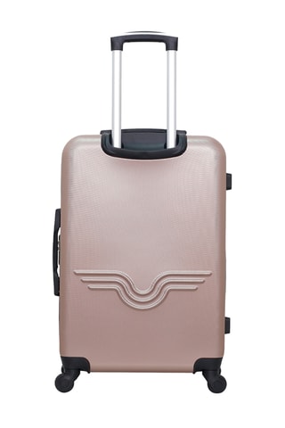 Set de 3 valises Queens - 46/55/65 cm - Rouge