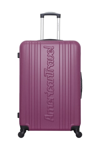 Set de 3 valises Springfield (XXS/M/L) - 46/65/75 cm - Violet