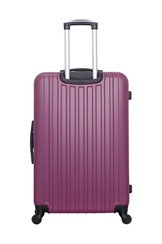 Set de 3 valises Springfield (XXS/M/L) - 46/65/75 cm - Violet