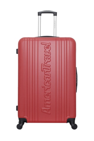 Valise XXS et valise grand volume Springfield (XXS/L) - 46/75 cm - Bordeaux