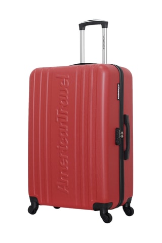 Valise XXS et valise grand volume Springfield (XXS/L) - 46/75 cm - Bordeaux