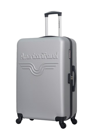 Valise XXS et valise grand volume Chelsea - 46/75 cm - Gris
