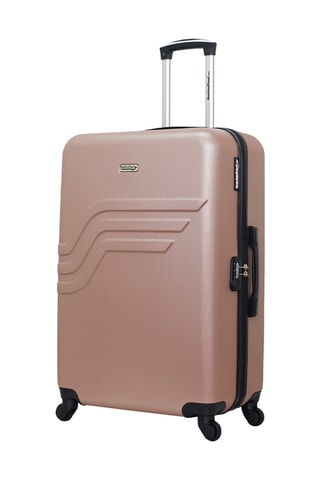 Valise cabine XXS et valise grand volume Queens - 46/75 cm - Rose