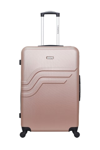 Valise cabine XXS et valise grand volume Queens - 46/75 cm - Rose