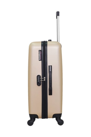 Valise semaine Springfield (M) - 60 cm  - Noir et argenté