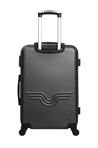 Valise cabine Chelsea (S)  - 55 cm - Noir et argenté
