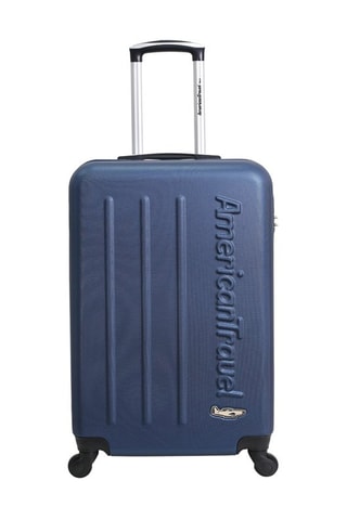 Valise cabine Bronx (S) - 55 cm  - Noir, bleu et argenté