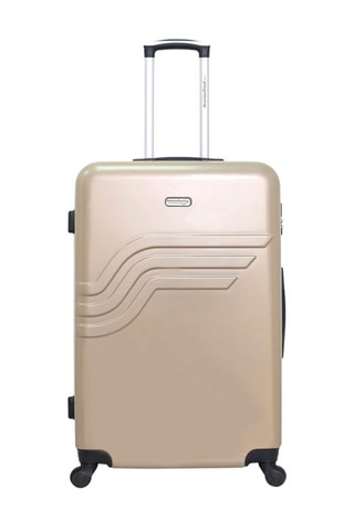 Valise grand volume Détroit (L) - 75 cm - Doré