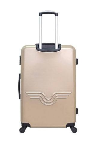 Valise grand volume Détroit (L) - 75 cm - Doré