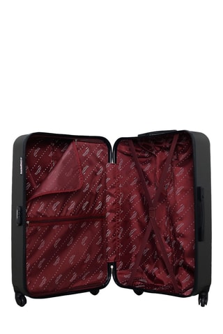 Valise grand volume Chelsea (L) - 75 cm  - Argenté, gris et noir