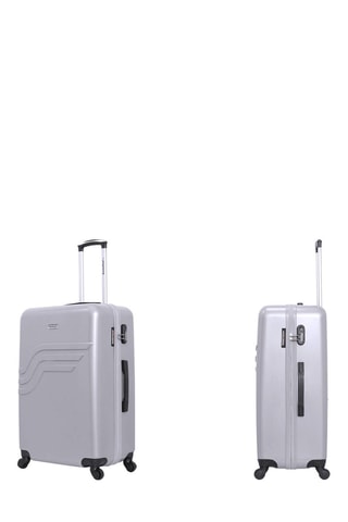 Set de 3 valises Détroit (S/M/L) - 55/65/75 cm  - Gris