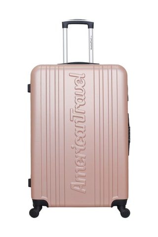 Valise grand volume Springfield (L) - 70 cm - Argenté et noir