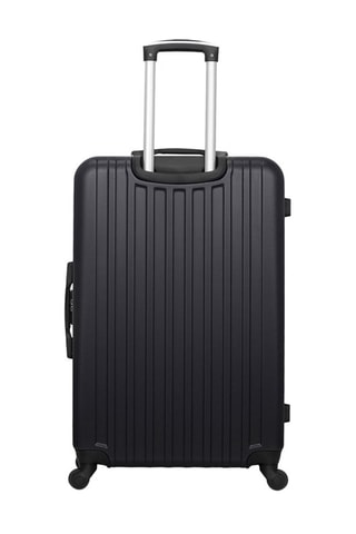 Valise grand volume Springfield (L) - 70 cm  - Argenté et noir