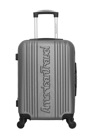 Valise cabine XXS et valise cabine Springfield - 46/55 cm - Bleu et noir