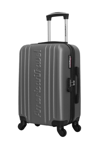 Valise cabine XXS et valise cabine Springfield - 46/55 cm - Bleu et noir