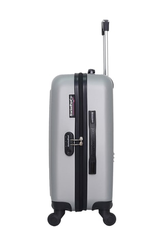 Valise cabine XXS et valise cabine Brooklyn - 46/55 cm - Gris