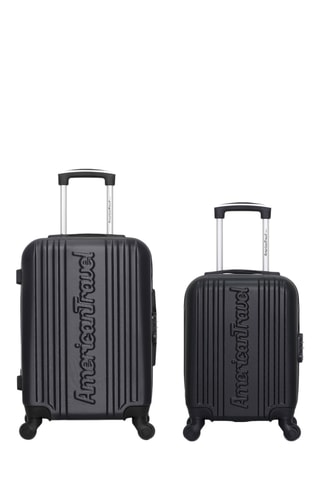 Valise XXS et valise cabine Springfield (XXS/S) - 46/55 cm - Noir