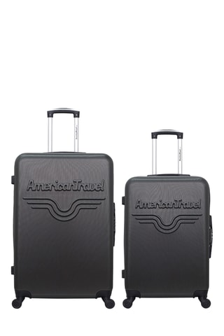 Valise semaine et valise grand volume Chelsea - Gris
