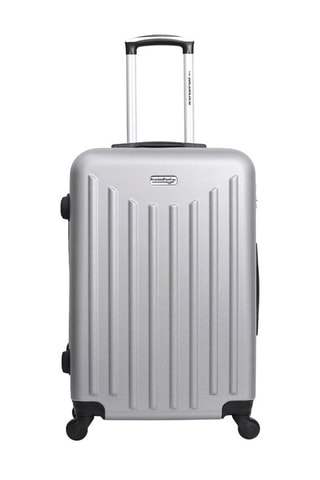 Set de 3 valises Brooklyn (S/M/L) - 55/65/75 cm  - Argenté