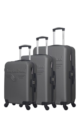Set de 3 valises Chelsea - 55/65/75 cm  - Gris