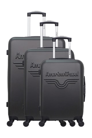 Set de 3 valises Chelsea - 55/65/75 cm  - Gris