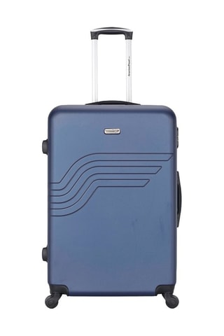 Set de 3 valises Queens (S/M/L) - 55/65/75 cm  - Bleu