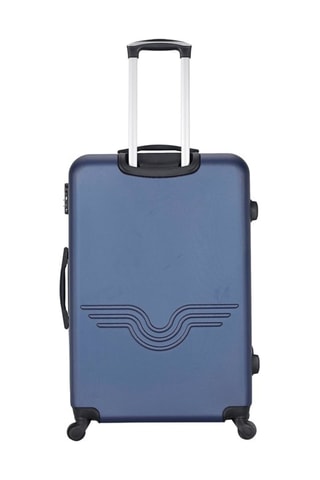 Set de 3 valises Queens (S/M/L) - 55/65/75 cm  - Bleu