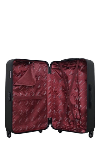 Valise grand volume Brooklyn (L)  - 75 cm - Argenté et noir