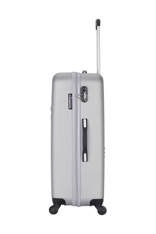 Set de 3 valises Queens (S/M/L) - 55/65/75 cm  - Argenté