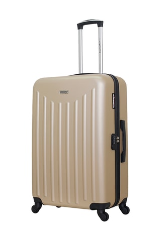 Set de 3 valises Brooklyn - 55/65/75 cm - Beige