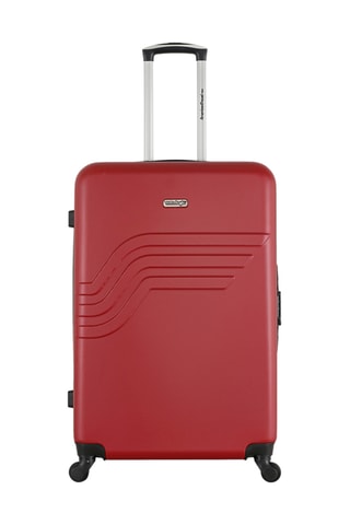 Set de 3 valises Queens - 55/65/75 cm - Rouge