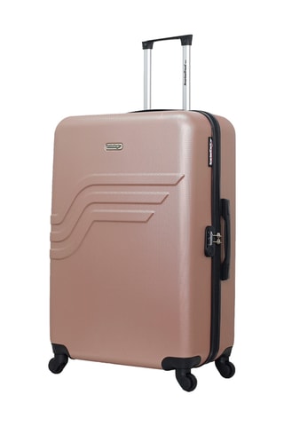 Set de 3 valises Queens - 55/65/75 cm - Rose