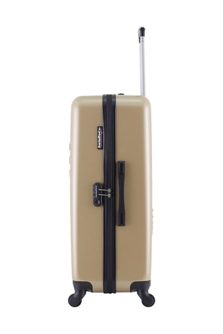 Valise grand volume et valise semaine Detroit - 75/65 cm - Beige