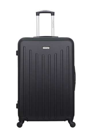 Set de 3 valises Brooklyn (S/M/L) - 55/65/75 cm - Noir