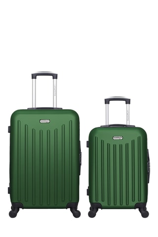 Valise semaine et valise cabine Brooklyn - 65/55 cm - Vert