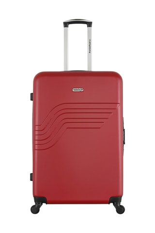 Set de 3 valises Queens (S/M/L) - 55/65/75 cm  - Rouge