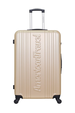 Valise cabine XXS et valise grand volume Springfield - 46/75 cm - Doré