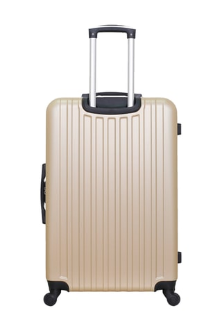 Valise cabine XXS et valise grand volume Springfield - 46/75 cm - Doré