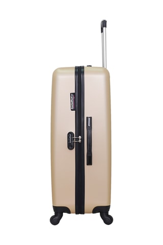 Valise cabine XXS et valise grand volume Springfield - 46/75 cm - Doré