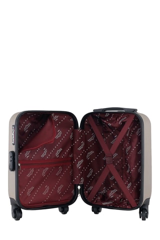 Valise cabine low cost Bronx (XS) - 46 cm  - Noir, beige et argenté