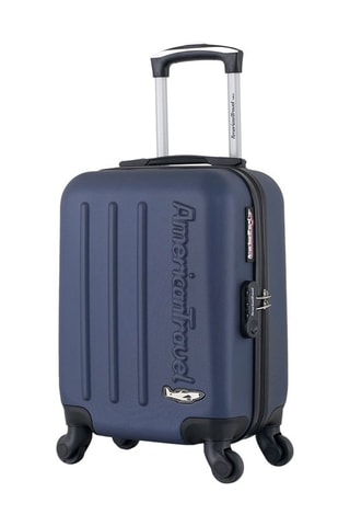 Valise cabine low cost Bronx (XS) - 46 cm  - Noir, bleu et argenté