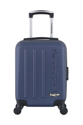 Valise cabine low cost Bronx (XS) - 46 cm  - Noir, bleu et argenté