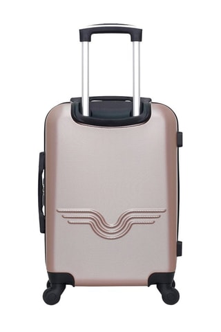 Valise cabine Bronx (S) - 55 cm  - Noir, rose et argenté