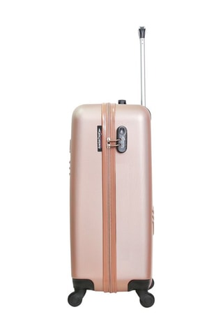 Valise cabine Chelsea (S) - 55 cm - Noir, rose, doré et argenté