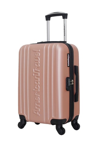 Valise cabine Springfield (S) - 55 cm  - Noir et argenté