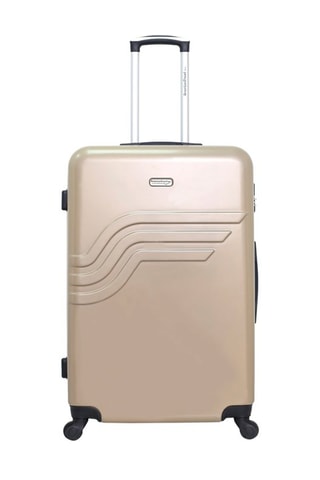 Set de 3 valises Détroit (S/M/L) - 55/65/75 cm  - Doré