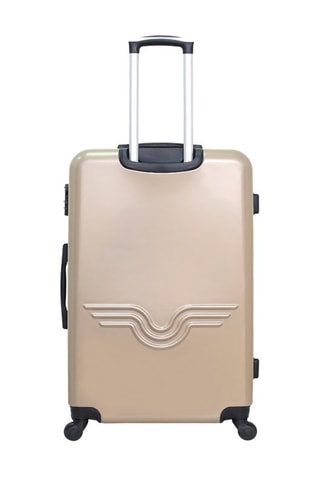 Set de 3 valises Détroit (S/M/L) - 55/65/75 cm  - Doré